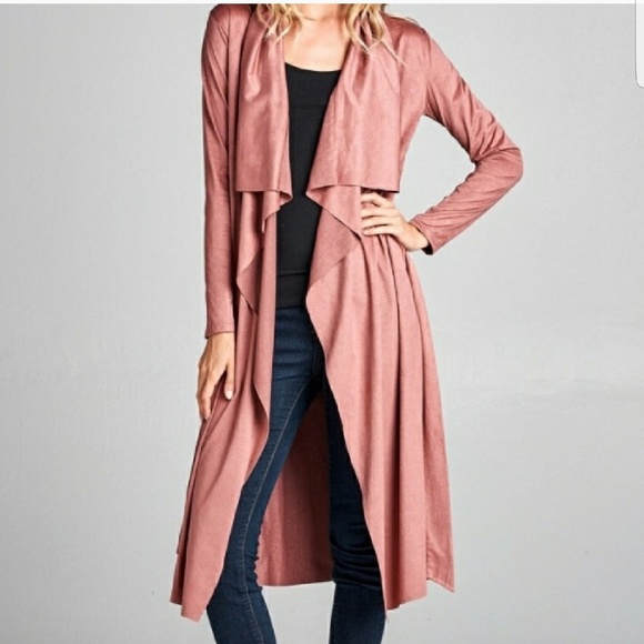 Jackets & Blazers - 🎉HP🎉Mauve Belted Duster